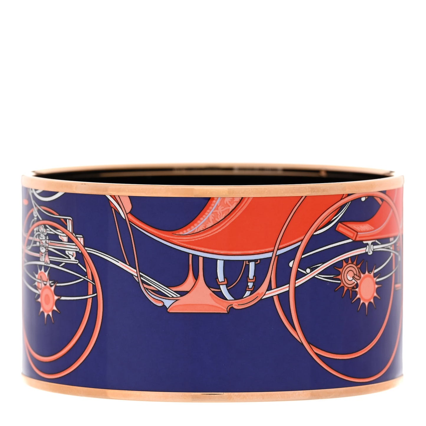 Enamel Printed Voiture A Transformation Extra Wide Bracelet 70