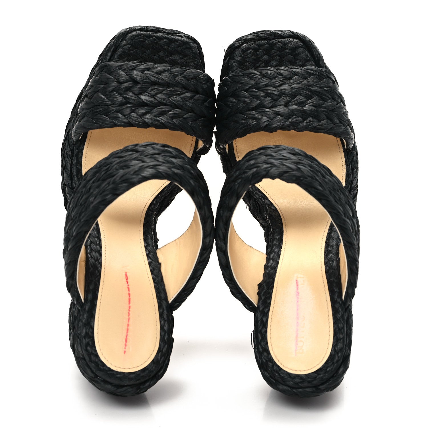 Bottega Veneta Trinity Weave Canalazzo Sandals 40 Black 2 of 9