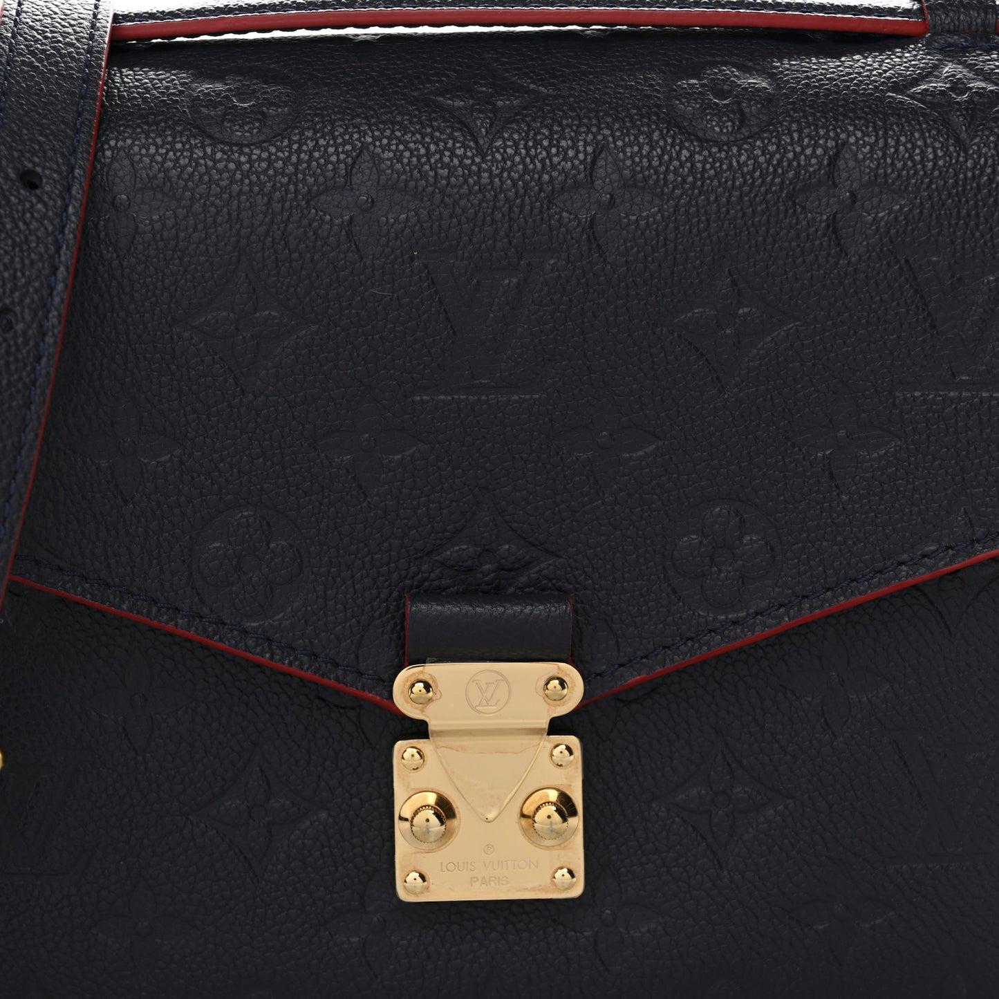 Empreinte Pochette Metis Marine Rouge