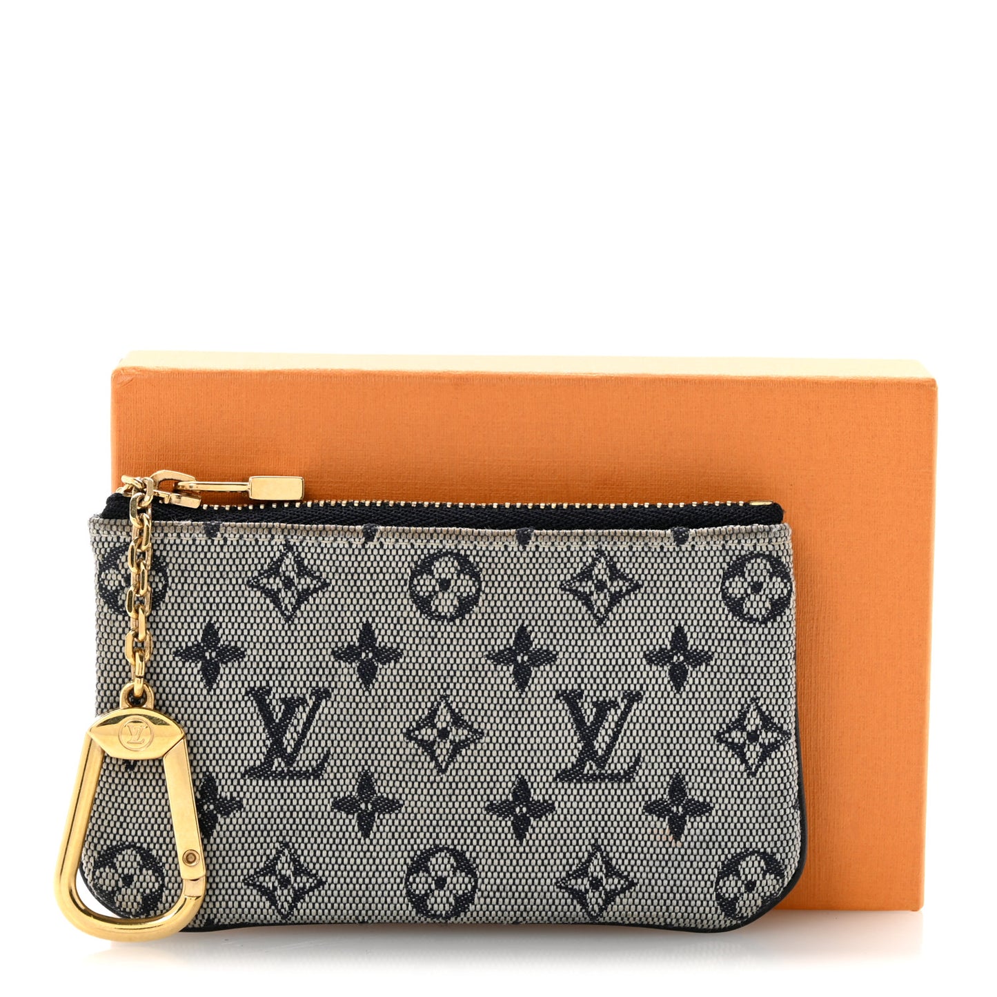 Mini Lin Key Pouch Blue