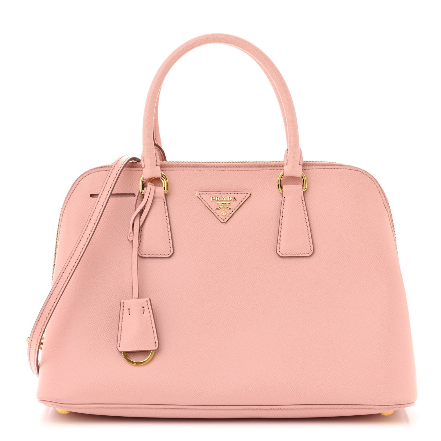 Saffiano Lux Medium Open Promenade Tote Geranio