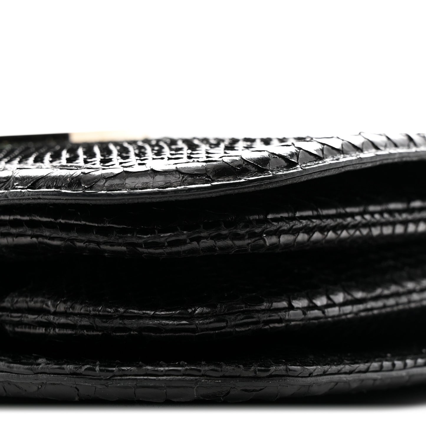 Snakeskin Web Blondie Hobo Black