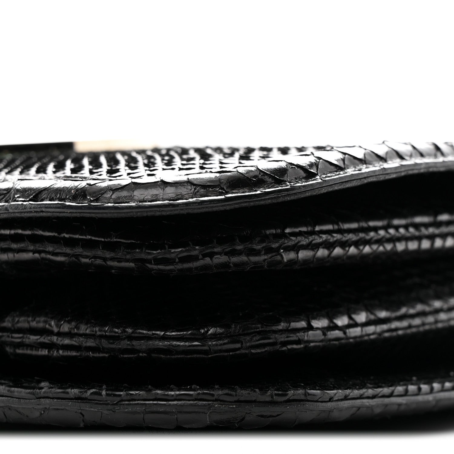 Gucci Snakeskin Web Blondie Hobo Black 10 of 14