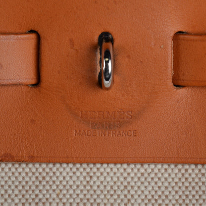 Hermes Toile Vache Hunter Herbag 39 MM Natural 16 of 21