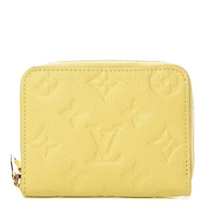 Louis Vuitton Empreinte Zippy Coin Purse Citrine 1 of 6