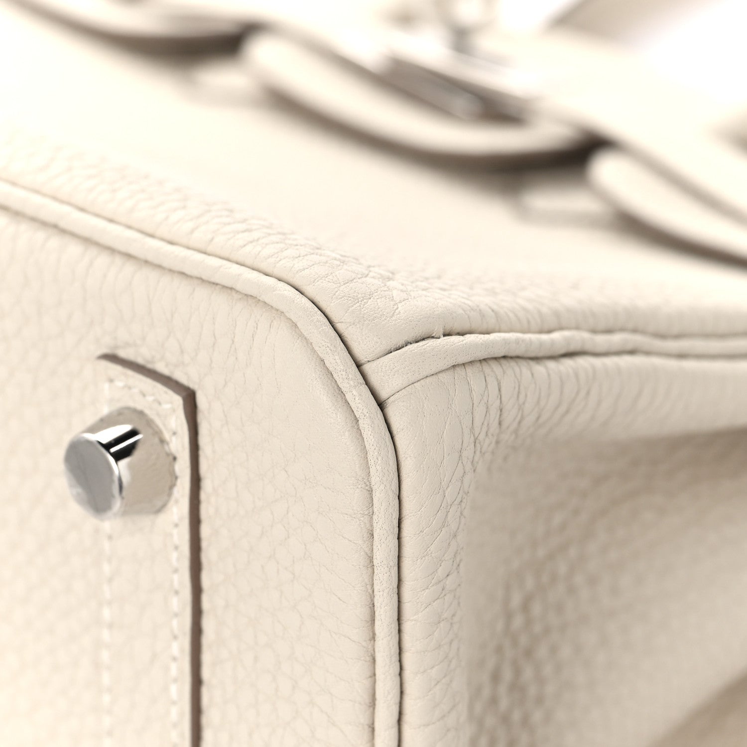 Hermes Togo Birkin 25 Craie 10 of 14