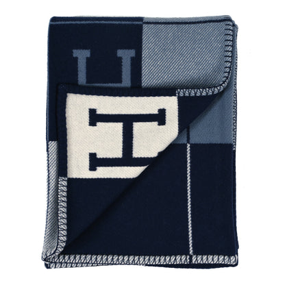 Hermes Wool Cashmere Avalon III Blanket Caban Ecru 2 of 3