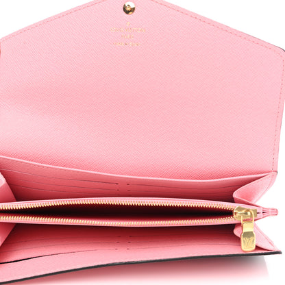 Louis Vuitton Monogram Jungle Dots Sarah Wallet Sugar Pink Poppy 5 of 7