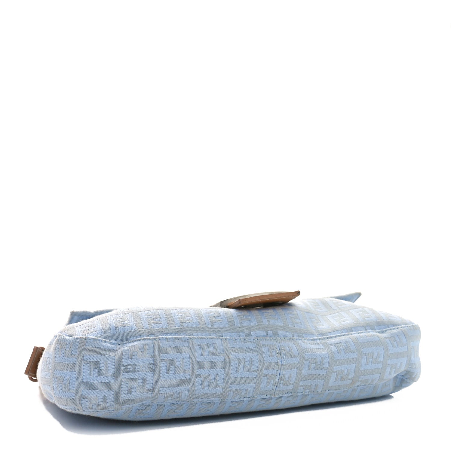 Fendi Zucchino Baguette Blue 4 of 9