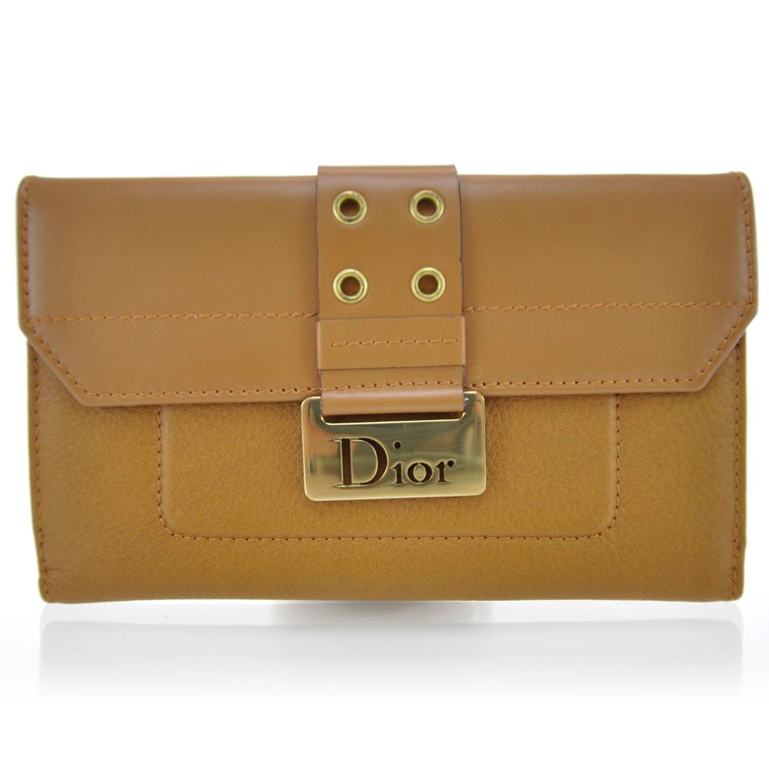 Christian Dior Leather Street Chic Wallet 1 of 8