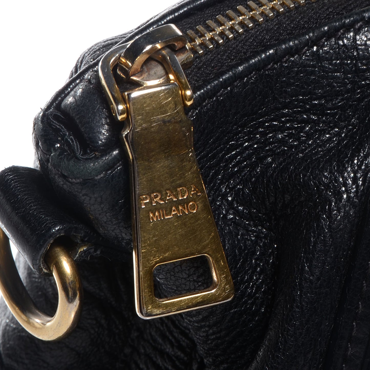 Cervo Shine Satchel Nero Black