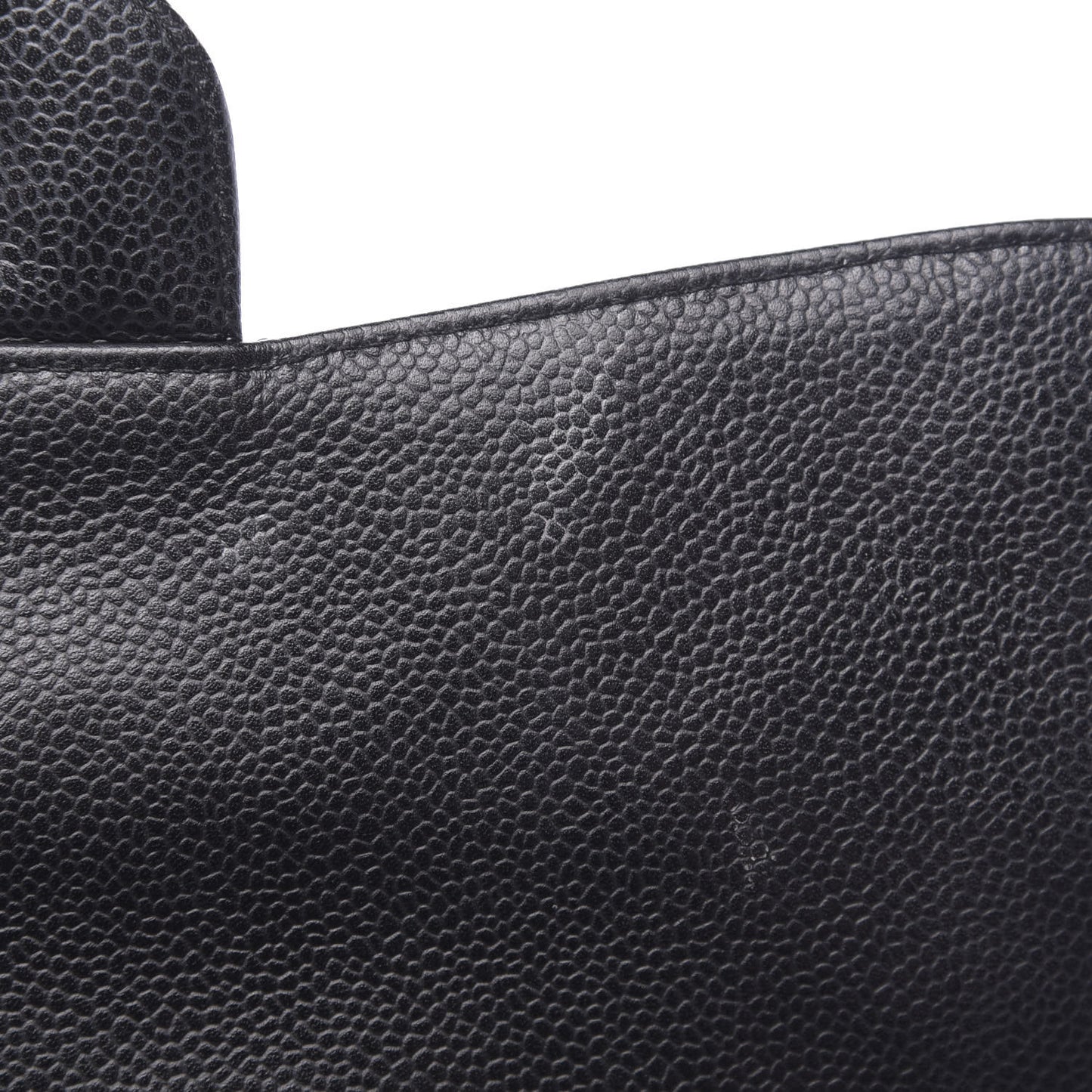 Caviar Quilted Jumbo Single Flap Black