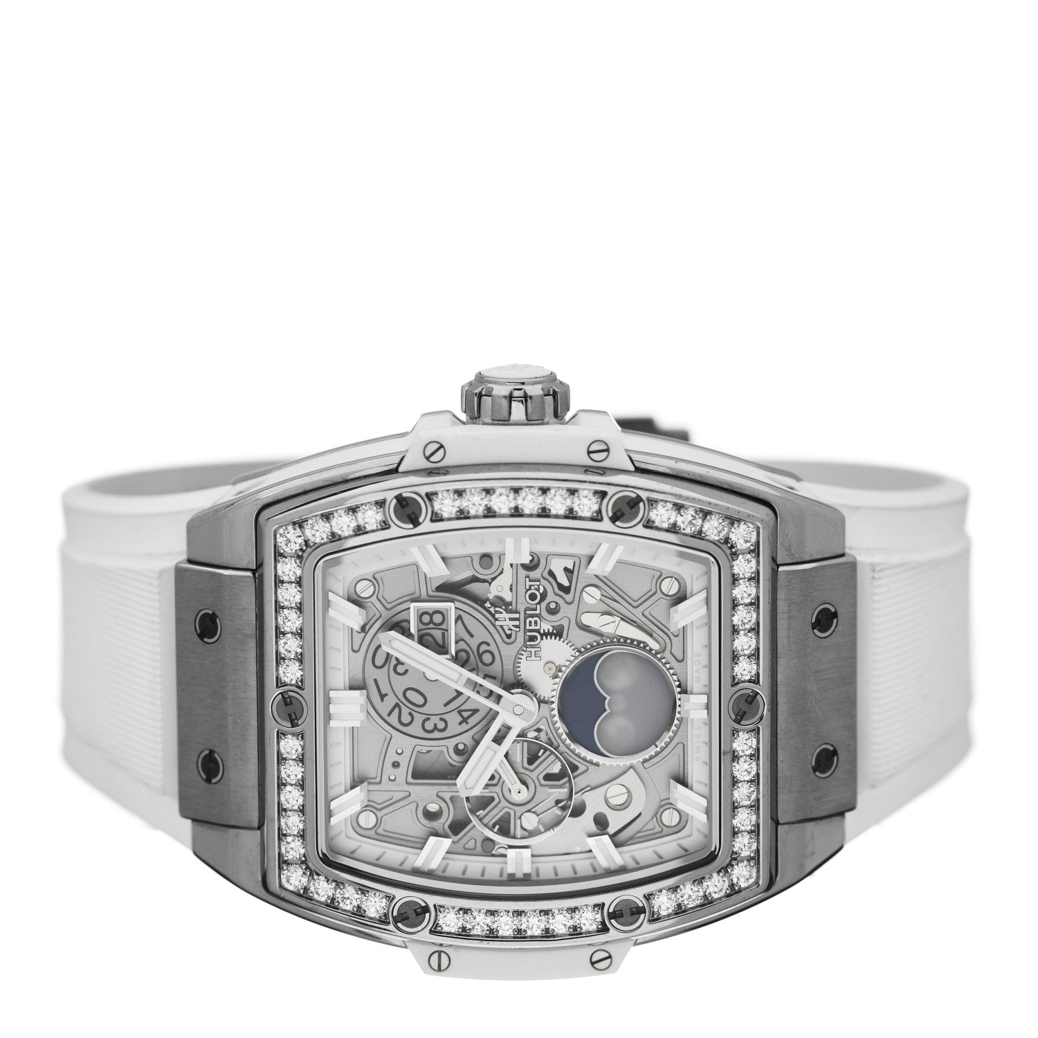 Hublot Titanium Rubber Diamond Bezel 42mm Spirit of Big Bang Automatic Watch 647.NE.2070.RW.1204 2 of 5