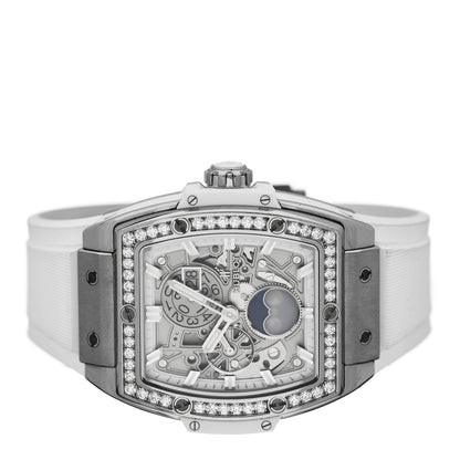 Hublot Titanium Rubber Diamond Bezel 42mm Spirit of Big Bang Automatic Watch 647.NE.2070.RW.1204 2 of 5