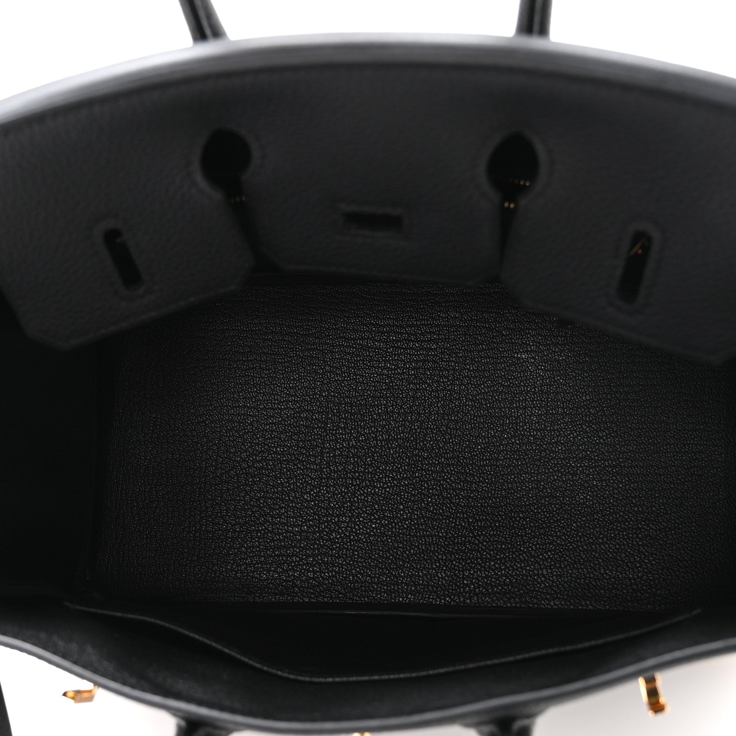 Hermes Togo Birkin 25 Black 5 of 11
