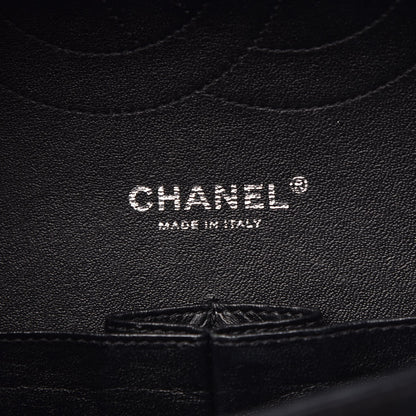 Chanel Lambskin Quilted Jumbo Double Flap Black 7 of 16
