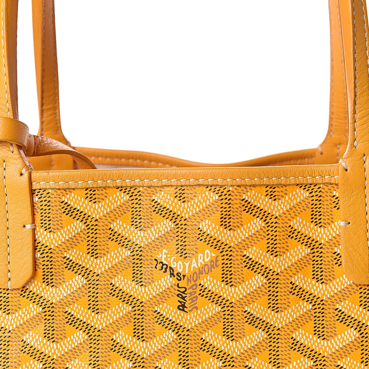 Goyard Goyardine Saint Louis PM Yellow 18 of 18