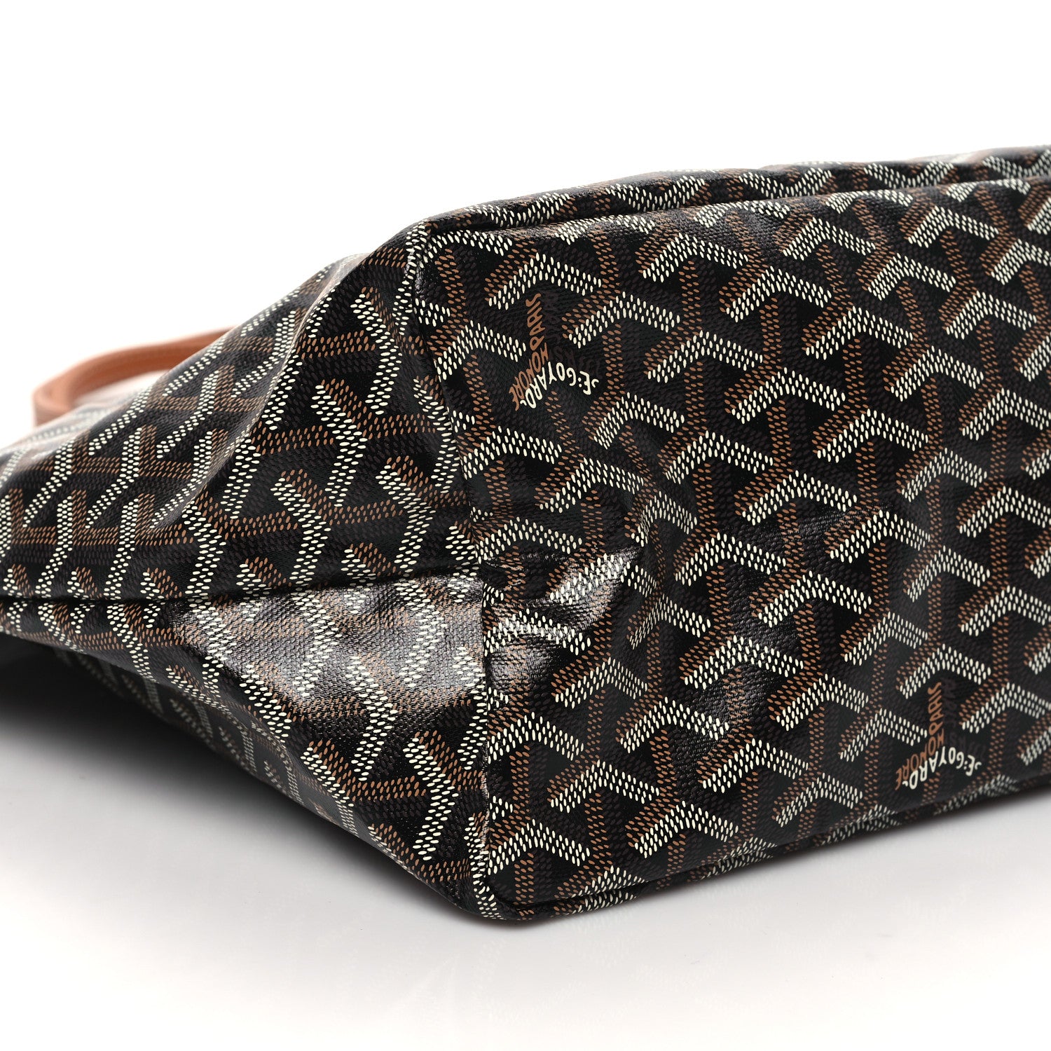 Goyard Goyardine Saint Louis PM Black Gold 9 of 10