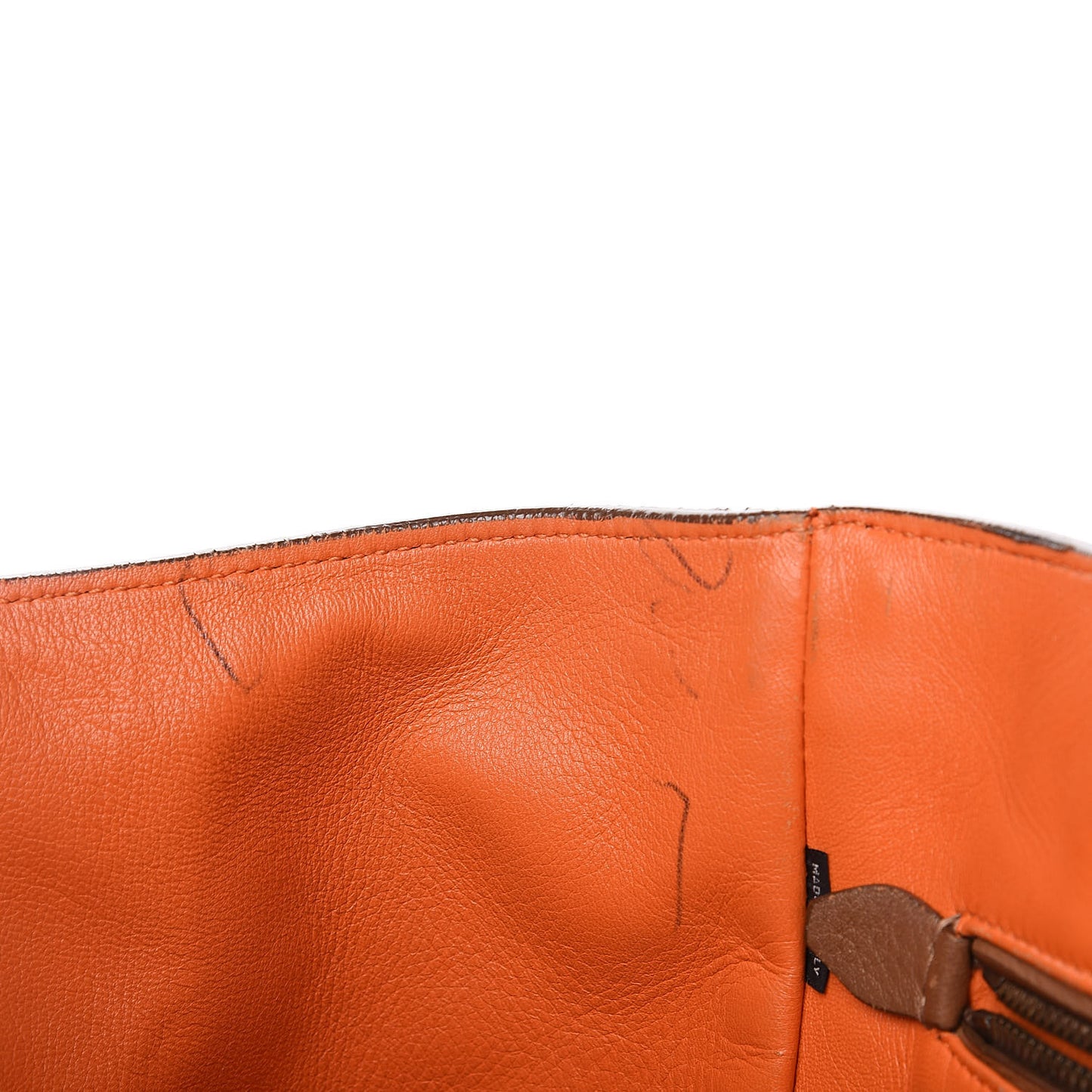 Cervo Deerskin Fringe Tote Cammello