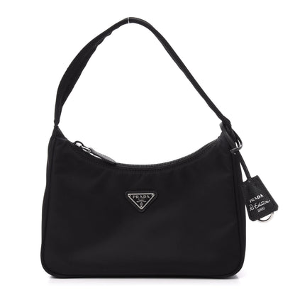 Prada Tessuto Nylon Mini Re-Edition 2000 Bag Black 1 of 11