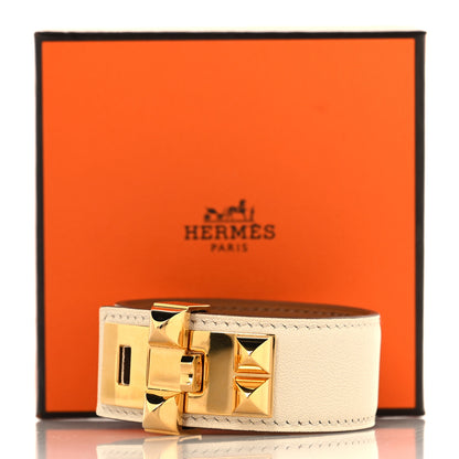 Hermes Swift Collier de Chien CDC 24 Bracelet T3 Nata 6 of 6