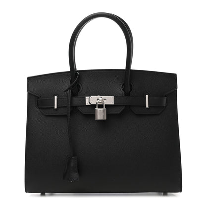 Hermes Epsom Birkin Sellier 30 Black 1 of 11