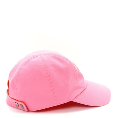 Hermes Cotton Davis Sunshine Hat 57 Rose 6 of 8