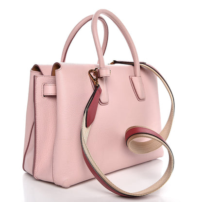 MCM Grained Calfskin Medium Milla Tote Pale Mauve 4 of 21