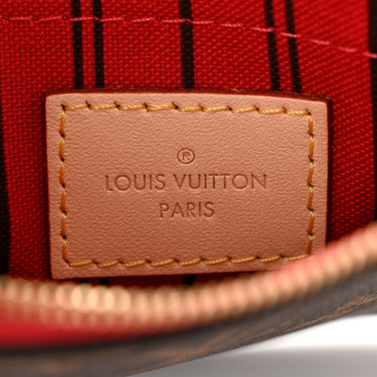 Louis Vuitton Monogram Neverfull MM GM Pochette Cherry 6 of 6