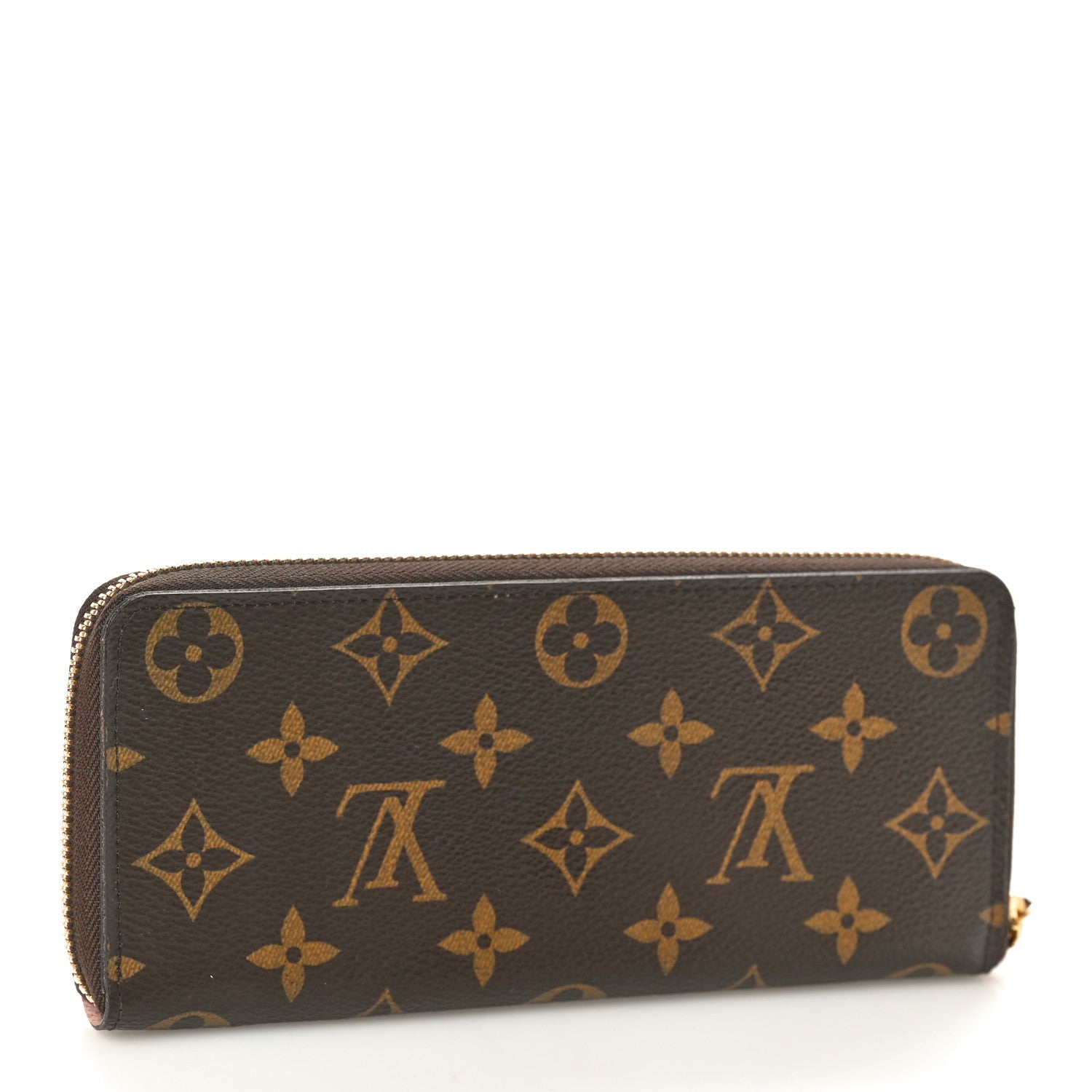Louis Vuitton Monogram Clemence Wallet Rose Ballerine 3 of 8