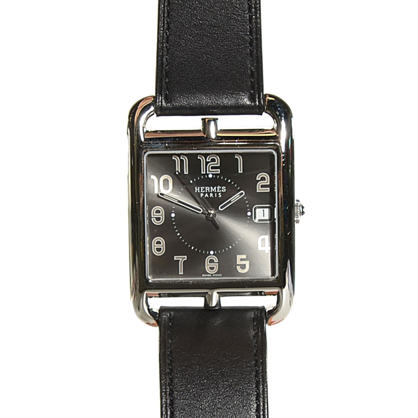 Stainless Steel Barenia 33mm Cape Cod Quartz Watch Noir