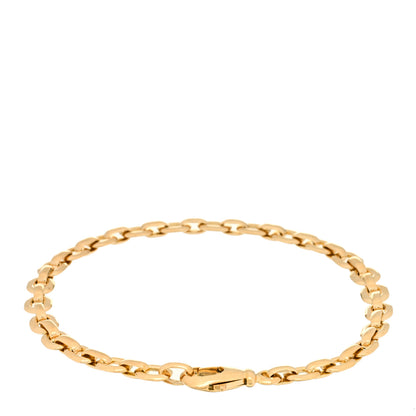 Cartier 18K Yellow Gold Meplat Link Chain Bracelet 2 of 3