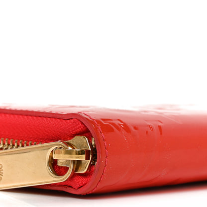 Louis Vuitton Vernis Zippy Wallet Freesia 7 of 8