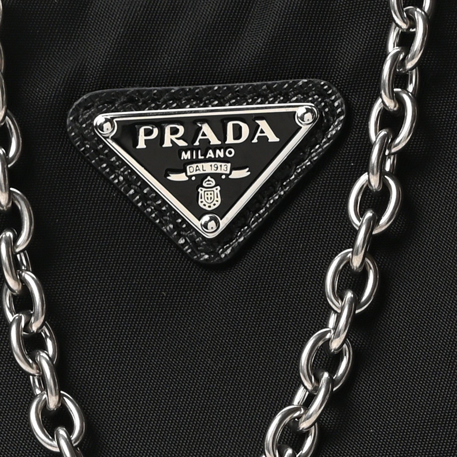 Prada Nylon Re-Edition 2005 Shoulder Bag Black 8 of 11