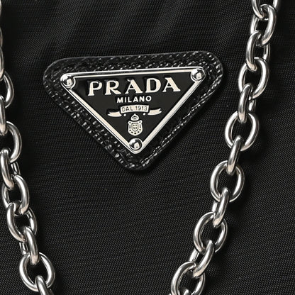 Prada Nylon Re-Edition 2005 Shoulder Bag Black 8 of 11