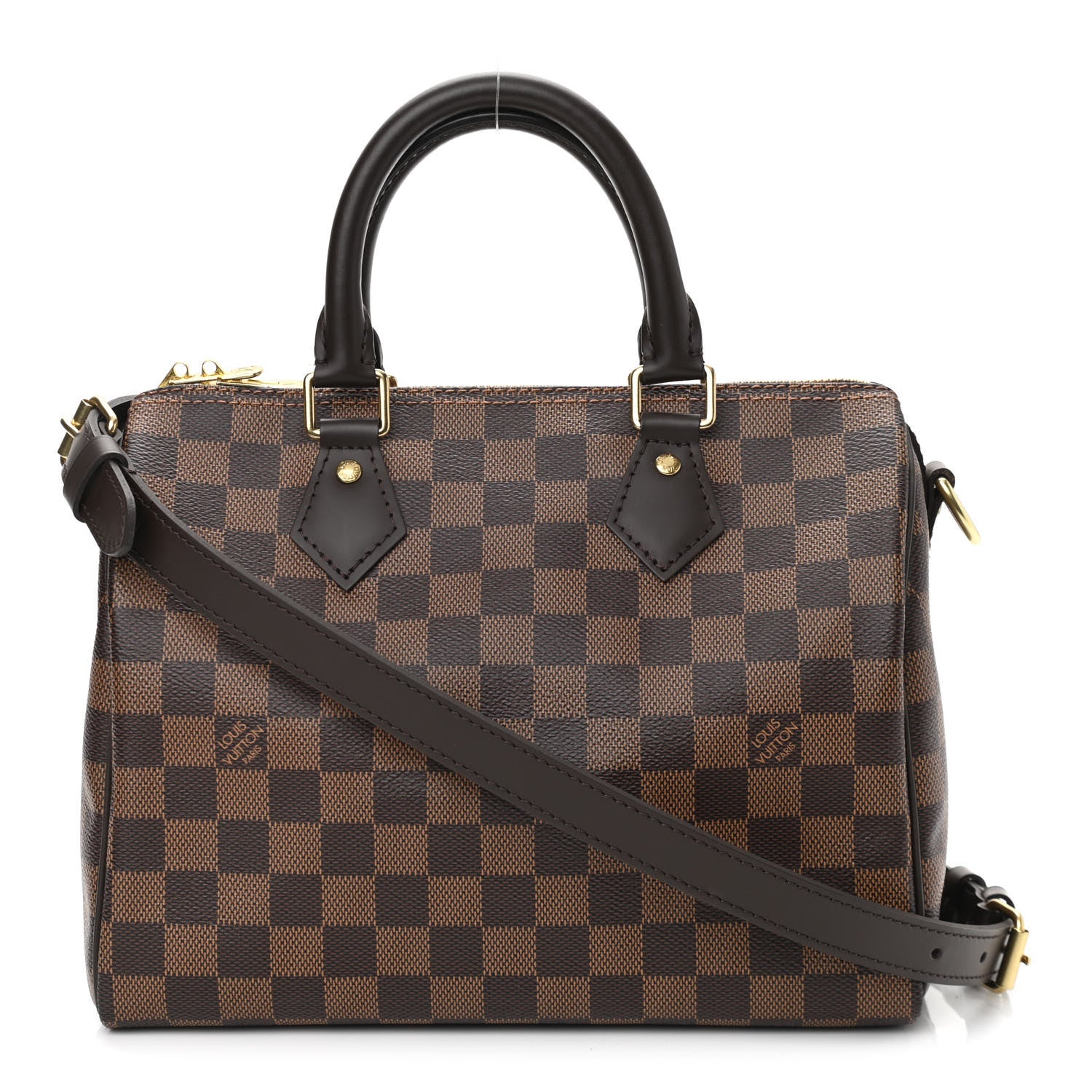 Louis Vuitton Damier Ebene Speedy Bandouliere 25 1 of 10