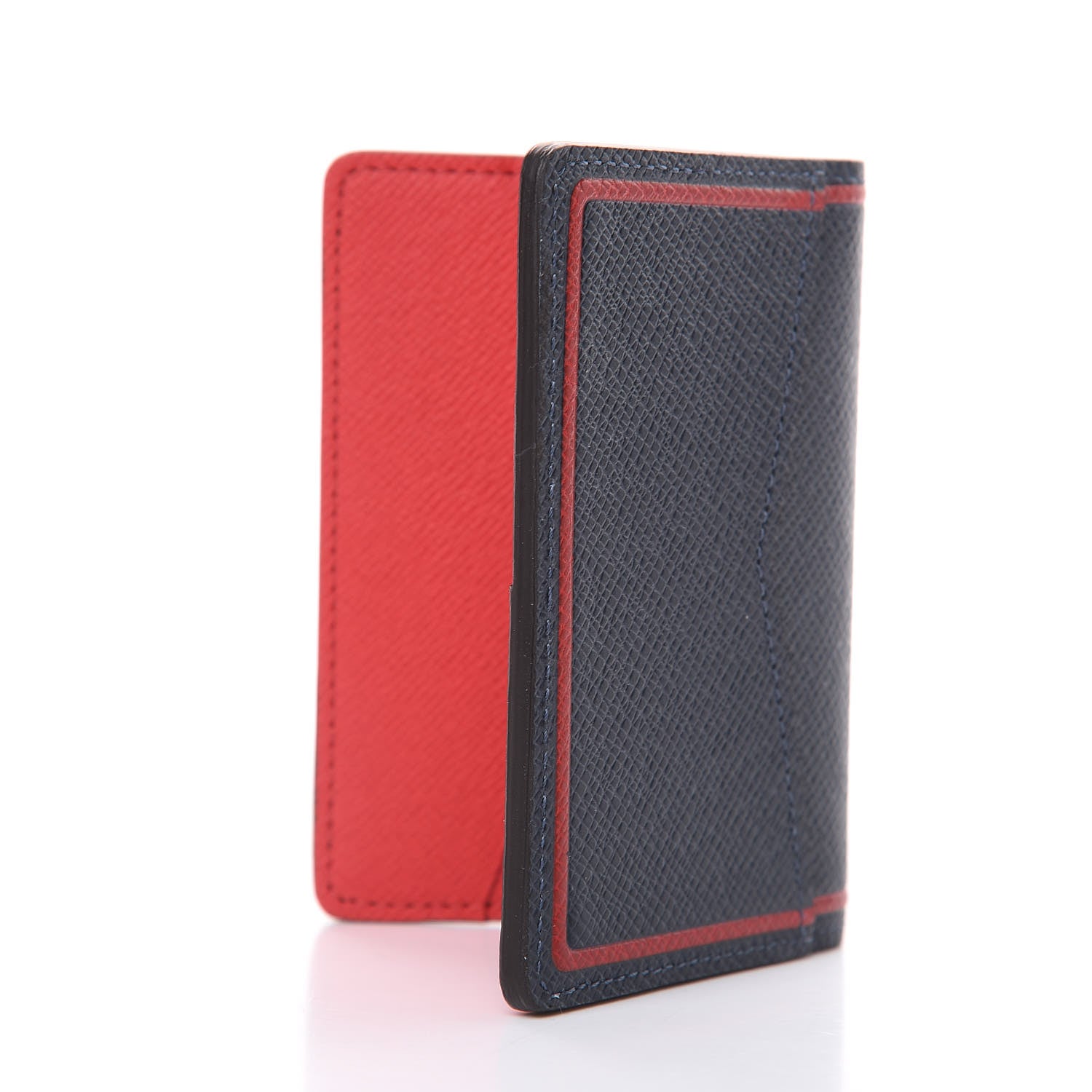 Louis Vuitton Taiga Pocket Organizer Blue Marine 3 of 7