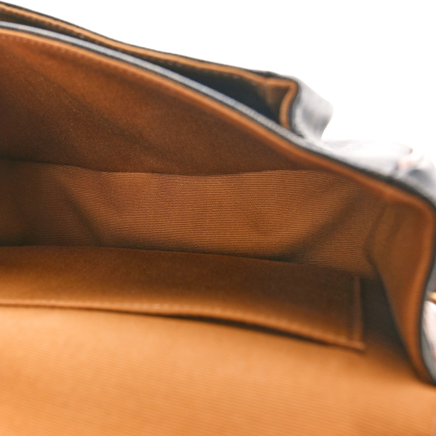 Triomphe Canvas Medium Folco Bag Tan
