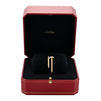 Cartier 18K Yellow Gold Diamond Juste Un Clou Bracelet 16 4 of 4