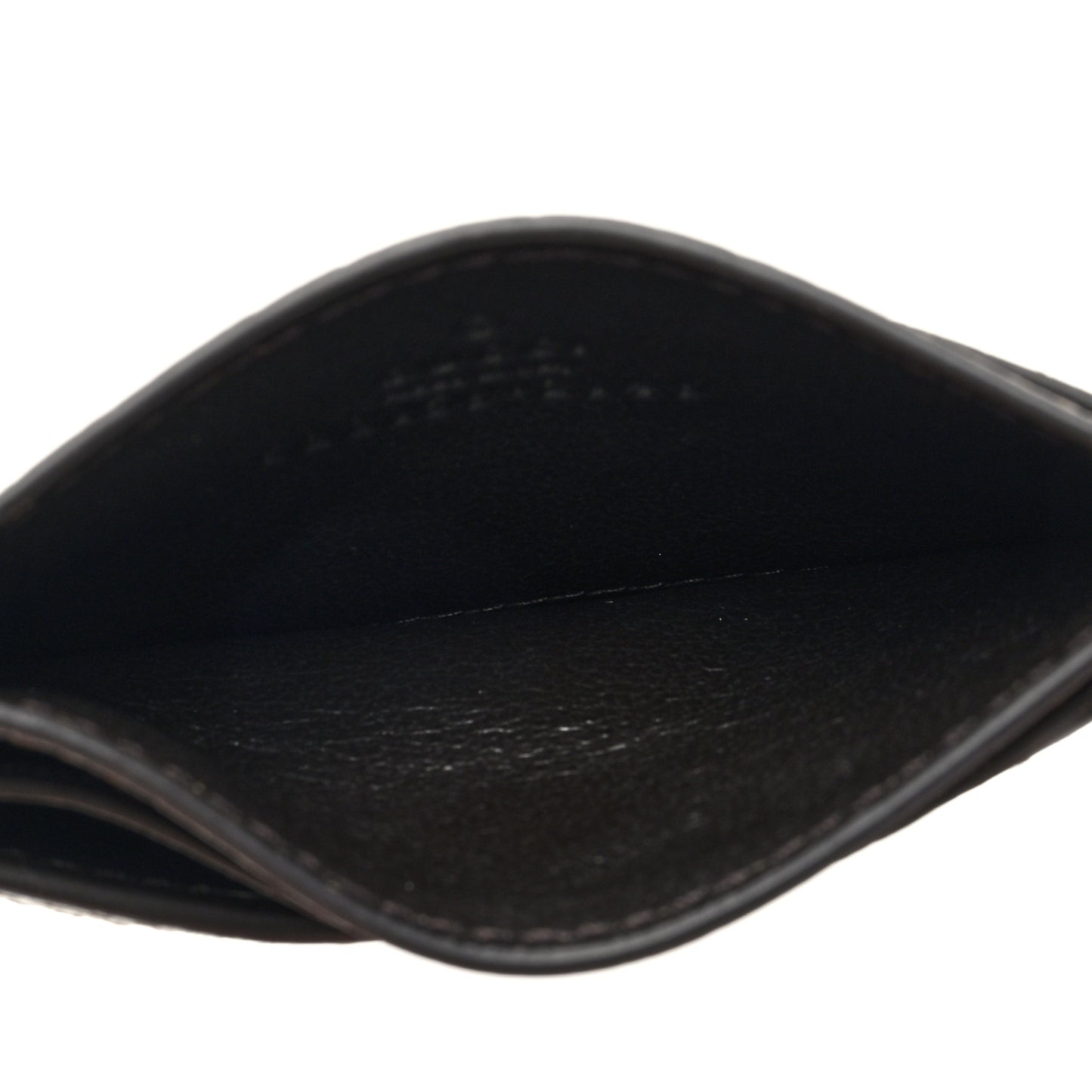 GG Supreme Monogram Ophidia Card Holder Brown