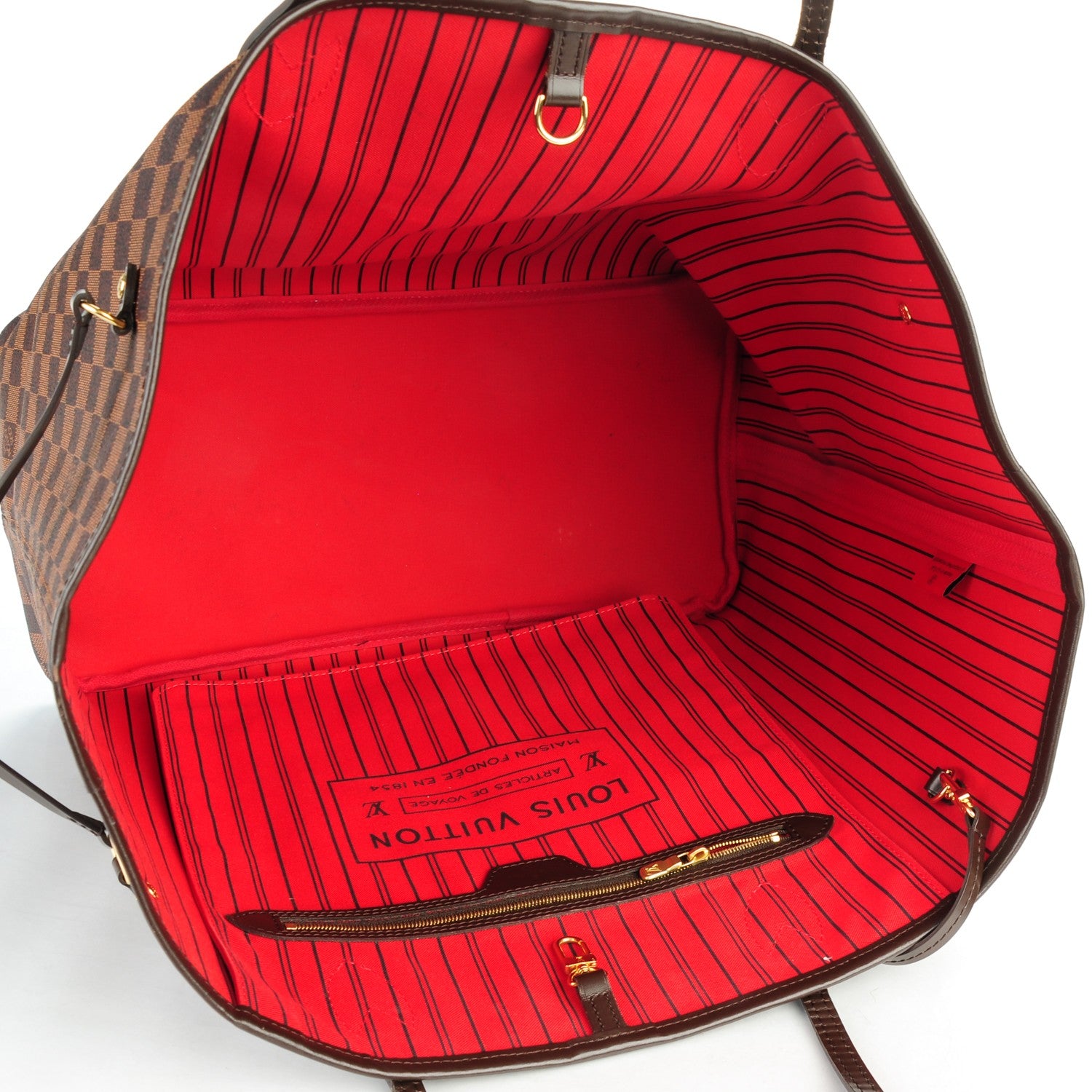 Louis Vuitton Damier Ebene Neo Neverfull GM 6 of 10