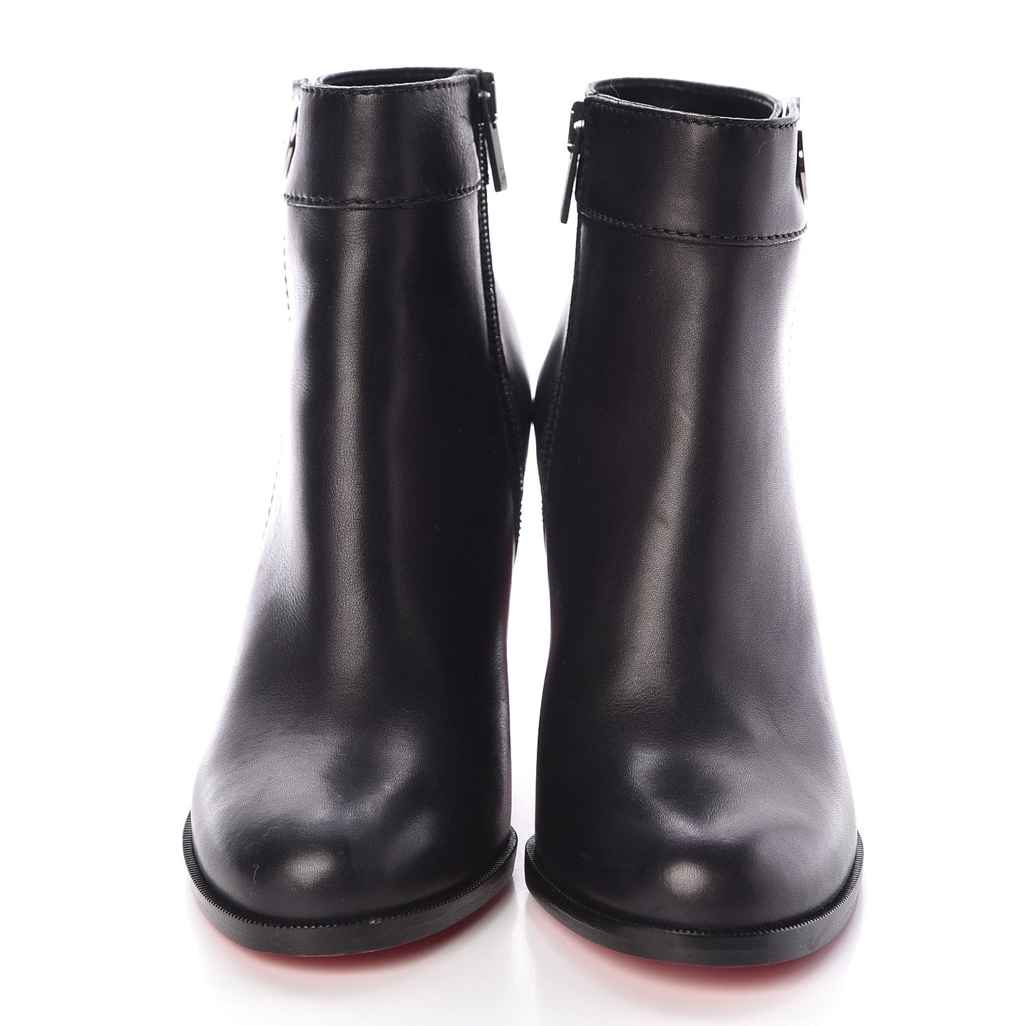 Calfskin Janis 85 Booties 36 Black