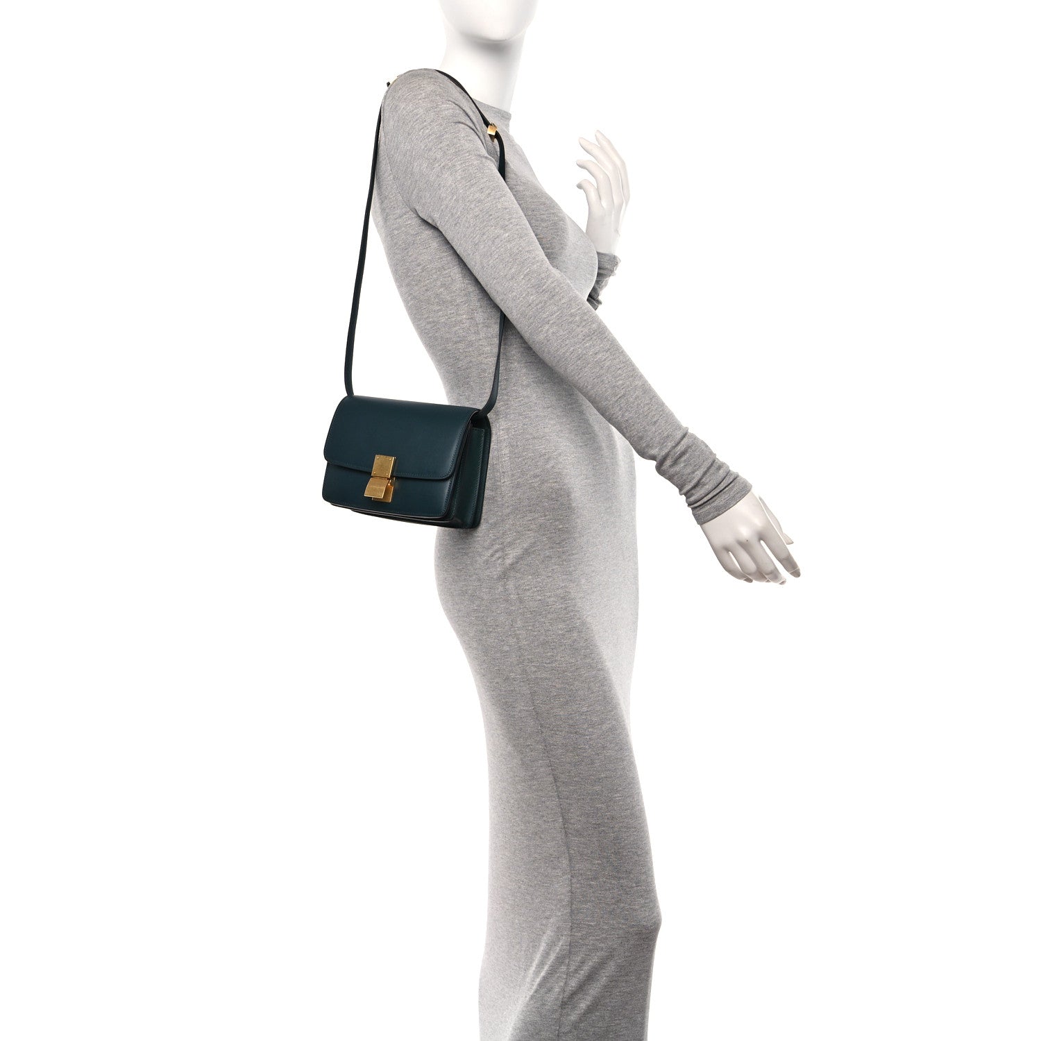 Celine Box Calfskin Small Classic Box Flap Bag Amazone 2 of 12