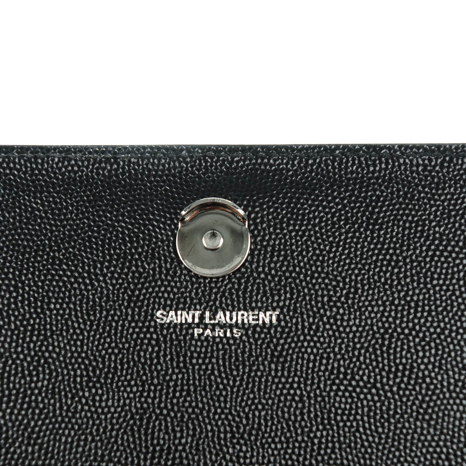 Saint Laurent Grain De Poudre Medium Classic Monogram Satchel Black 6 of 7