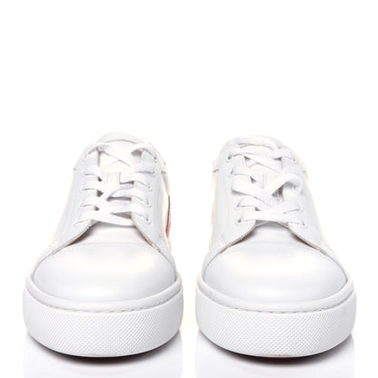 Christian Louboutin Calfskin Womens Arkenspeed Sneakers 38 White Multi 2 of 13