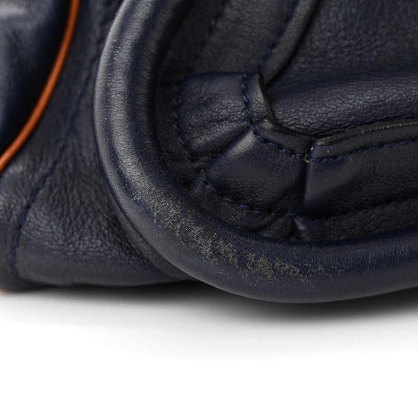 Calfskin Medium Military Paraty Blue