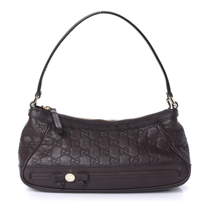 Gucci Guccissima Small Mayfair Shoulder Bag Brown 1 of 10