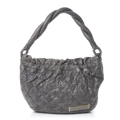 Louis Vuitton Lambskin Olympe Nimbus PM Anthracite 1 of 17