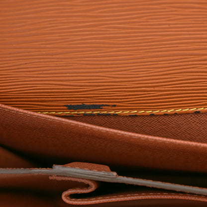 Louis Vuitton Epi Serviette Ambassadeur Briefcase Gold 12 of 22