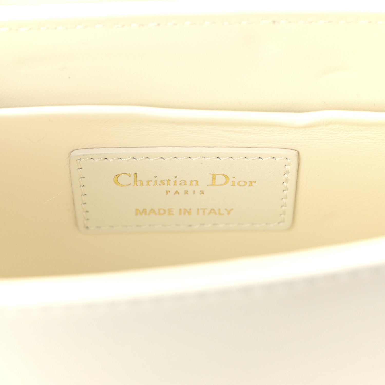 Christian Dior Smooth Calfskin 30 Montaigne Box Bag White 6 of 10